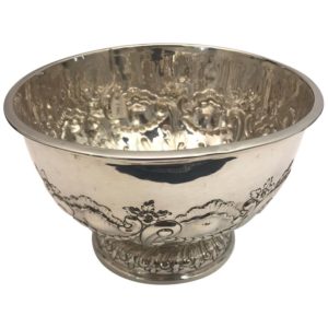 Antique English Sterling Silver Bowl, 1907