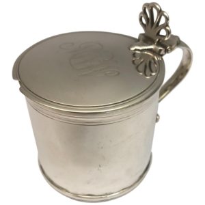 George III Silver Mustard Pot