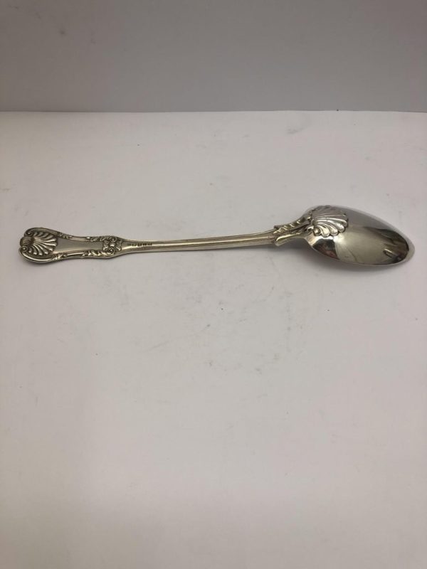 Large Silver Serving Spoon - main