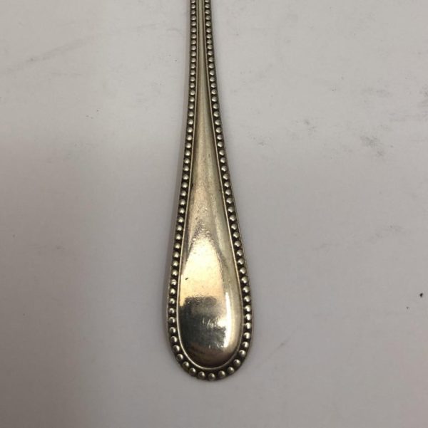 Small Silver Butter Spade with Decorated Border by Thomas Prime - handle