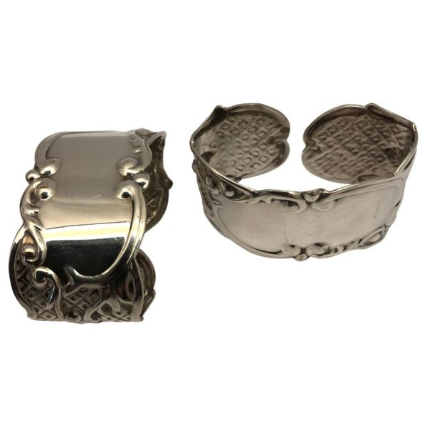 Pair of Silver Plate Napkin Rings