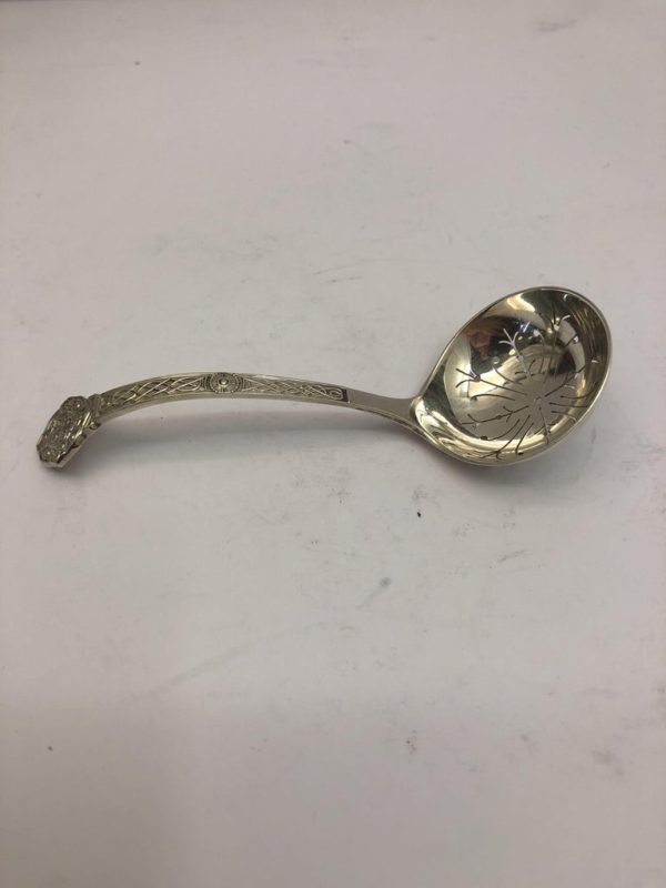 Silver Straining Spoon - main