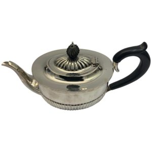 19th Century Silver Deaken and Deaken Teapot | Kalms Antiques