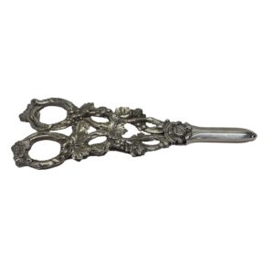 Silver Grape Scissors, Made in 1870 by Martin Hall.